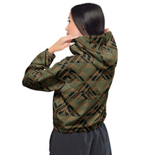 Load image into Gallery viewer, Kanakaflage Women’s cropped windbreaker by Hakuole Designs