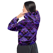 Load image into Gallery viewer, Wiliau Hōkū (Galaxy) by Hakuole Designs Women’s cropped windbreaker