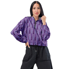 Load image into Gallery viewer, Ihe by Hakuole Designs Wahine cropped windbreaker
