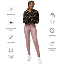 Load image into Gallery viewer, ʻĀina by Hakuole Designs Wahine cropped windbreaker