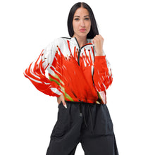 Load image into Gallery viewer, Lehua Sisters Women’s cropped windbreaker