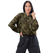 Load image into Gallery viewer, Kanakaflage Women’s cropped windbreaker by Hakuole Designs