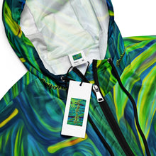 Load image into Gallery viewer, Blue Bamboo Women’s cropped windbreaker