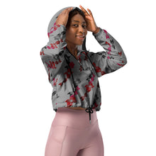 Load image into Gallery viewer, Honua by Hakuole Designs Wahine cropped windbreaker