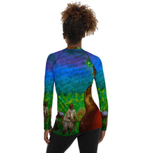 Load image into Gallery viewer, Legend of The Taro Wahine Rash Guard