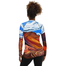 Load image into Gallery viewer, Together At Haleakalā Wahine Rash Guard