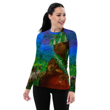 Load image into Gallery viewer, Legend of The Taro Wahine Rash Guard