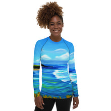 Load image into Gallery viewer, Hoʻokipa Noon Wahine Rash Guard