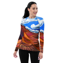 Load image into Gallery viewer, Together At Haleakalā Wahine Rash Guard