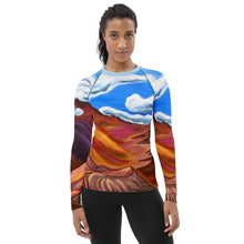 Load image into Gallery viewer, Together At Haleakalā Wahine Rash Guard