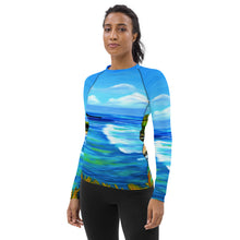 Load image into Gallery viewer, Hoʻokipa Noon Wahine Rash Guard