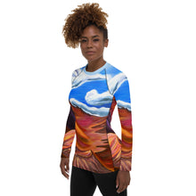 Load image into Gallery viewer, Together At Haleakalā Wahine Rash Guard