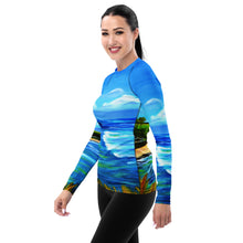 Load image into Gallery viewer, Hoʻokipa Noon Wahine Rash Guard