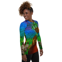 Load image into Gallery viewer, Legend of The Taro Wahine Rash Guard