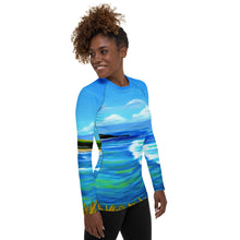 Load image into Gallery viewer, Hoʻokipa Noon Wahine Rash Guard