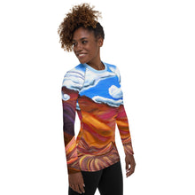 Load image into Gallery viewer, Together At Haleakalā Wahine Rash Guard