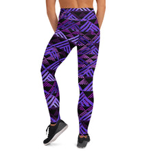Load image into Gallery viewer, Wiliau hōkū (Galaxy) by Hakuole Designs Yoga Leggings