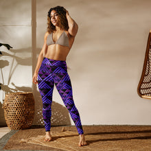 Load image into Gallery viewer, Wiliau hōkū (Galaxy) by Hakuole Designs Yoga Leggings