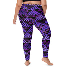 Load image into Gallery viewer, Wiliau hōkū (Galaxy) by Hakuole Designs Yoga Leggings