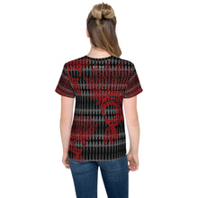 Load image into Gallery viewer, Mākini Red by Hakuole Designs Youth crew neck
