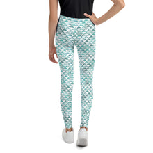 Load image into Gallery viewer, Hauneneʻe (Glacier) by Hakuole Designs Youth Leggings
