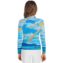 Load image into Gallery viewer, A Happy Place ʻŌpio Rash Guard