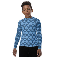 Load image into Gallery viewer, Unahi - Fish Scale by Hakuole Designs ʻŌpio Rash Guard