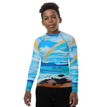Load image into Gallery viewer, A Happy Place ʻŌpio Rash Guard