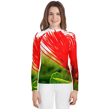 Load image into Gallery viewer, Lehua Hula Sisters ʻŌpio Rash Guard
