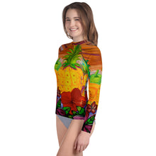 Load image into Gallery viewer, Hua Aloha ʻŌpio Rash Guard