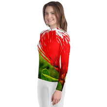 Load image into Gallery viewer, Lehua Hula Sisters ʻŌpio Rash Guard