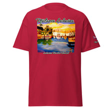 Load image into Gallery viewer, BENEFIT 2.0 "Lahaina Harbor Sunset" by Rachael Ray classic tee