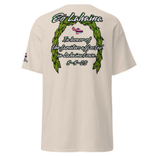 Load image into Gallery viewer, BENEFIT 2.0 "Lahaina Harbor Sunset" by Rachael Ray classic tee