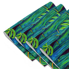 Load image into Gallery viewer, Blue Bamboo Placemat Set