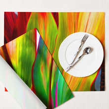 Load image into Gallery viewer, Ti Leaf Mixture Placemat Set