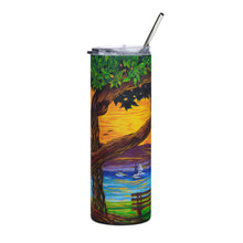 Load image into Gallery viewer, Maui Banyan Bliss Stainless steel tumbler