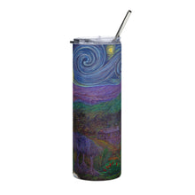 Load image into Gallery viewer, Keʻanae Starry Night Stainless steel tumbler