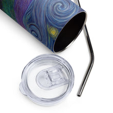 Load image into Gallery viewer, Keʻanae Starry Night Stainless steel tumbler