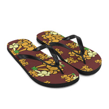 Load image into Gallery viewer, Puakenikeni Slippers by Honiʻs Hawaiʻi