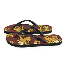 Load image into Gallery viewer, Puakenikeni Slippers by Honiʻs Hawaiʻi