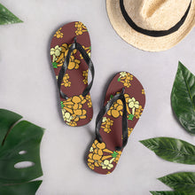 Load image into Gallery viewer, Puakenikeni Slippers by Honiʻs Hawaiʻi