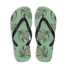 Load image into Gallery viewer, ʻEa (Turtle) by Hakuole Designs Slippers
