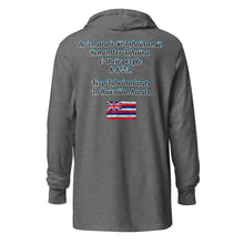 Load image into Gallery viewer, BENEFIT Lahaina Harbor Hooded long-sleeve tee