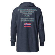 Load image into Gallery viewer, BENEFIT Lahaina Harbor Hooded long-sleeve tee