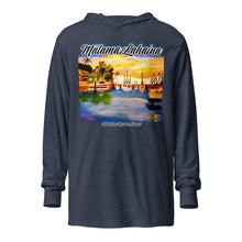 Load image into Gallery viewer, BENEFIT Lahaina Harbor Hooded long-sleeve tee