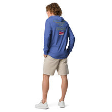 Load image into Gallery viewer, BENEFIT Lahaina Harbor Hooded long-sleeve tee