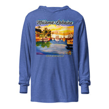 Load image into Gallery viewer, BENEFIT Lahaina Harbor Hooded long-sleeve tee