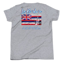 Load image into Gallery viewer, Lā Kūʻokoʻa YOUTH Short Sleeve Tee by Hakuole Designs
