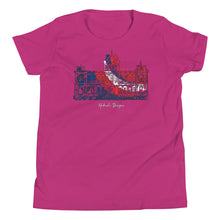 Load image into Gallery viewer, Lā Kūʻokoʻa YOUTH Short Sleeve Tee by Hakuole Designs
