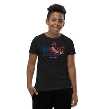 Load image into Gallery viewer, Lā Kūʻokoʻa YOUTH Short Sleeve Tee by Hakuole Designs